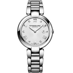 Raymond Weil Women's Watch - Shine Quartz Silver Dial Bracelet | 1600-ST-00618