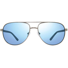 Revo Men's Sunglasses - Blue Water Lens Aviator Stainless Steel Frame | 1106 00 BL