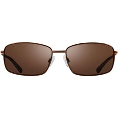 Revo Men's Sunglasses - Brown Small Rectangle Stainless Steel Frame | 1079 02 BR