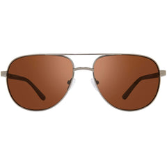 Revo Men's Sunglasses - Gunmetal Aviator Shape Stainless Steel Frame | 1106 00 GO