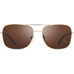 Revo Men's Sunglasses - Summit Gold Navigator Frame Terra Lens Full Rim | 1116 04 BR