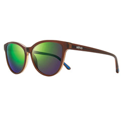 Revo Women's Sunglasses - Daphne Petite Brown Frame Evergreen Lenses | 1198 02 GN