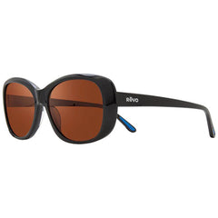 Revo Women's Sunglasses - Sammy Polarized Drive Lens Black Acetate Frame | 1102 01 GO