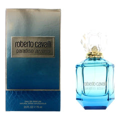Roberto Cavalli Paradiso Azzurro by Roberto Cavalli, 2.5 oz Eau de Parfum Spray for Women.