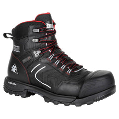 Rocky Men's Work Boot - XO-Toe Black Composite Toe Waterproof, Wide | RKK0283-W
