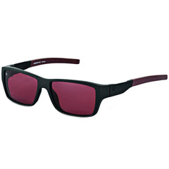 Rodenstock Men's Sunglasses - Black and Brown Frame Rectangular | R3284-A-55-15-130