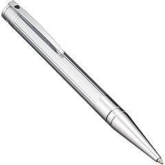 S.T. Dupont Ballpoint Pen - D-Initial Polished Chrome Black Ink Refill | DP265201