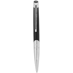 S.T. Dupont Ballpoint Pen - Defi Millenium Black Lacquer Brass and Chrome | DP405706