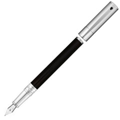 S.T. Dupont Fountain Pen - D-Initial Snap On Cap Cylindrical, Medium Nib | DP260204