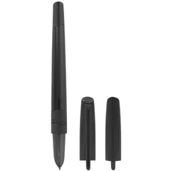 S.T. Dupont Fountain Pen - Defi Millenium Shiny Black Brass, Medium Nib | DP400003