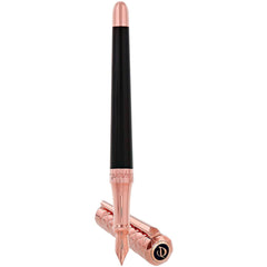 S.T. Dupont Fountain Pen - Liberté Black Lacquer and Rose Gold, Medium | DP460601