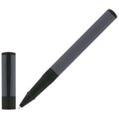 S.T. Dupont Rollerball Pen - D-Initial Velvet Graphite with Black Trim | DP262003