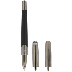 S.T. Dupont Rollerball Pen - Defi Millenium Black Lacquer and Gunmetal | DP402719
