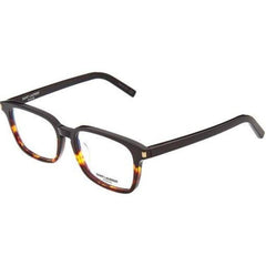 Saint Laurent Men's Eyeglasses - Black Havana Plastic Frame | SAINT LAURENT SL7F 004