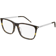 Saint Laurent Men's Eyeglasses - Havana Square Full-Rim Frame | SAINT LAURENT SL345F 8