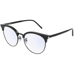 Saint Laurent Unisex Eyeglasses - Black Plastic Oval Frame | SAINT LAURENT SL233F 001