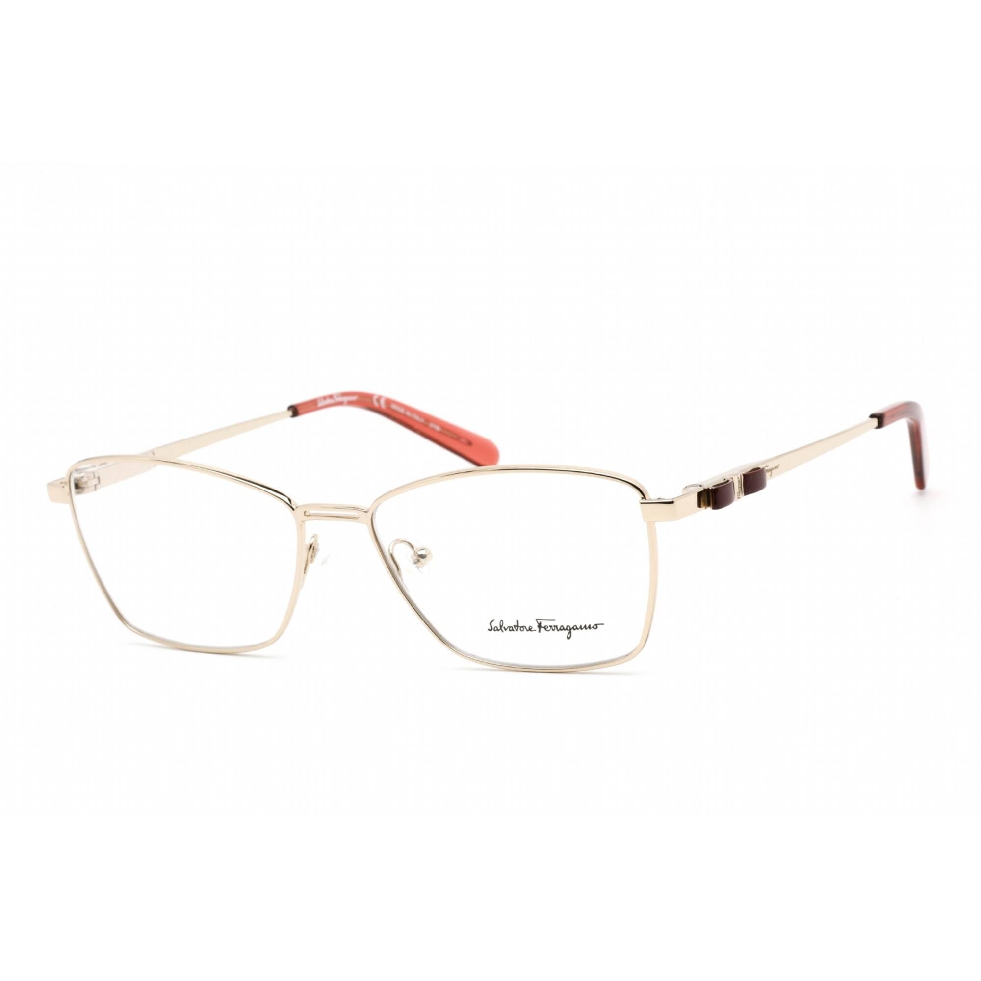 Salvatore Ferragamo Men's Eyeglasses - Cat Eye Shiny Light
