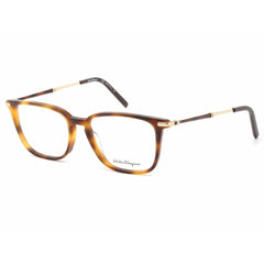 Salvatore Ferragamo Men's Eyeglasses - Tortoise Rectangular Plastic Frame | SF2861 214