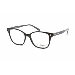 Salvatore Ferragamo Women's Eyeglasses - Black/Grey Marble Cat Eye Frame | SF2912 004