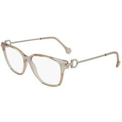 Salvatore Ferragamo Women's Eyeglasses - Champagne Frame | SALVATORE FERRAGAMO2864 690