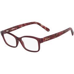 Salvatore Ferragamo Women's Eyeglasses - Crystal Red | SALVATORE FERRAGAMO SF2798 613