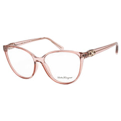 Salvatore Ferragamo Women's Eyeglasses - Crystal Rose Cat-Eye Frame | SF2901 610