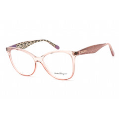 Salvatore Ferragamo Women's Eyeglasses - Full Rim Antique Rose Frame | SF2892 643