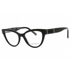 Salvatore Ferragamo Women's Eyeglasses - Full Rim Black Plastic Cat Eye | SF2920 001