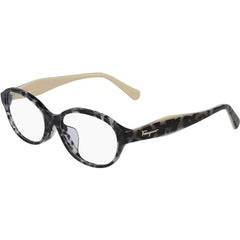 Salvatore Ferragamo Women's Eyeglasses - Grey Havana | SALVATORE FERRAGAMO2856A 56