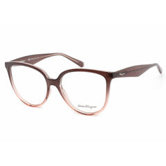 Salvatore Ferragamo Women's Eyeglasses - Grey Peach Gradient Frame | SF2874 026