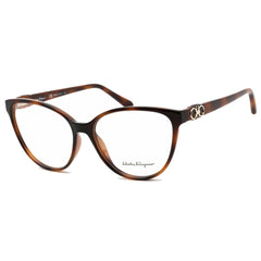 Salvatore Ferragamo Women's Eyeglasses - Tortoise Cat-Eye Acetate Frame | SF2901 240