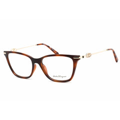 Salvatore Ferragamo Women's Eyeglasses - Tortoise Plastic Frame Demo Lens | SF2891 214