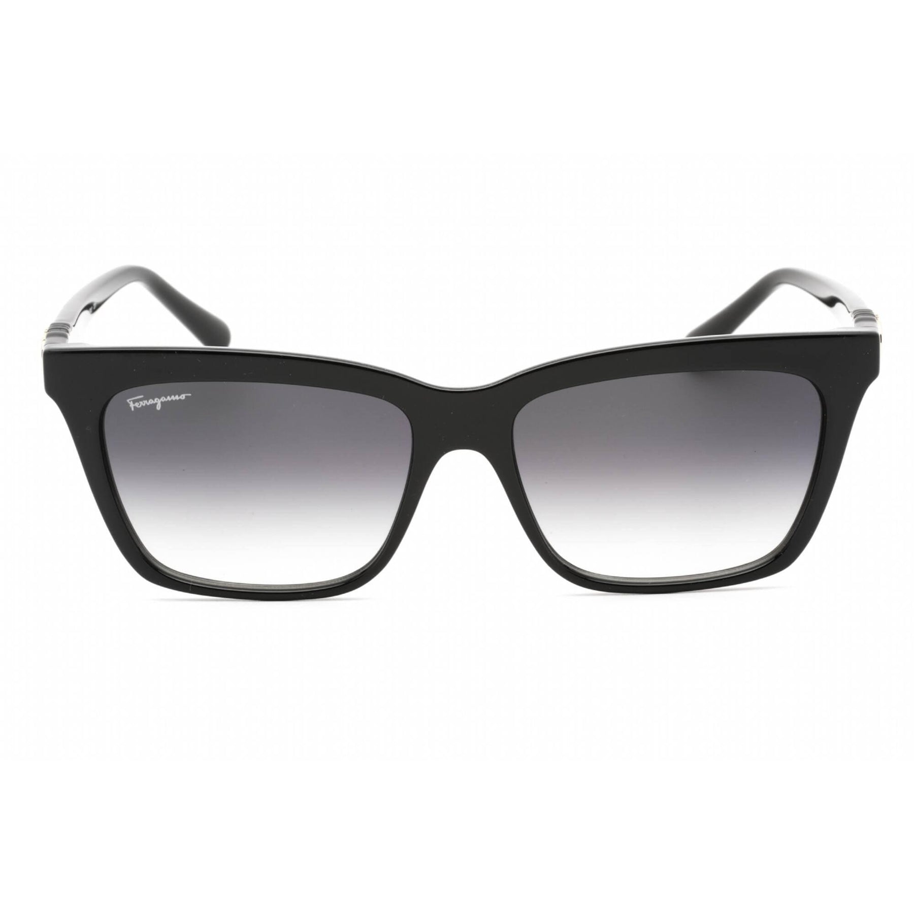 Salvatore Ferragamo Black Rectangular Women’s Sunglasses Rectangular frame sunglasses - Women | Ferragamo main image 3