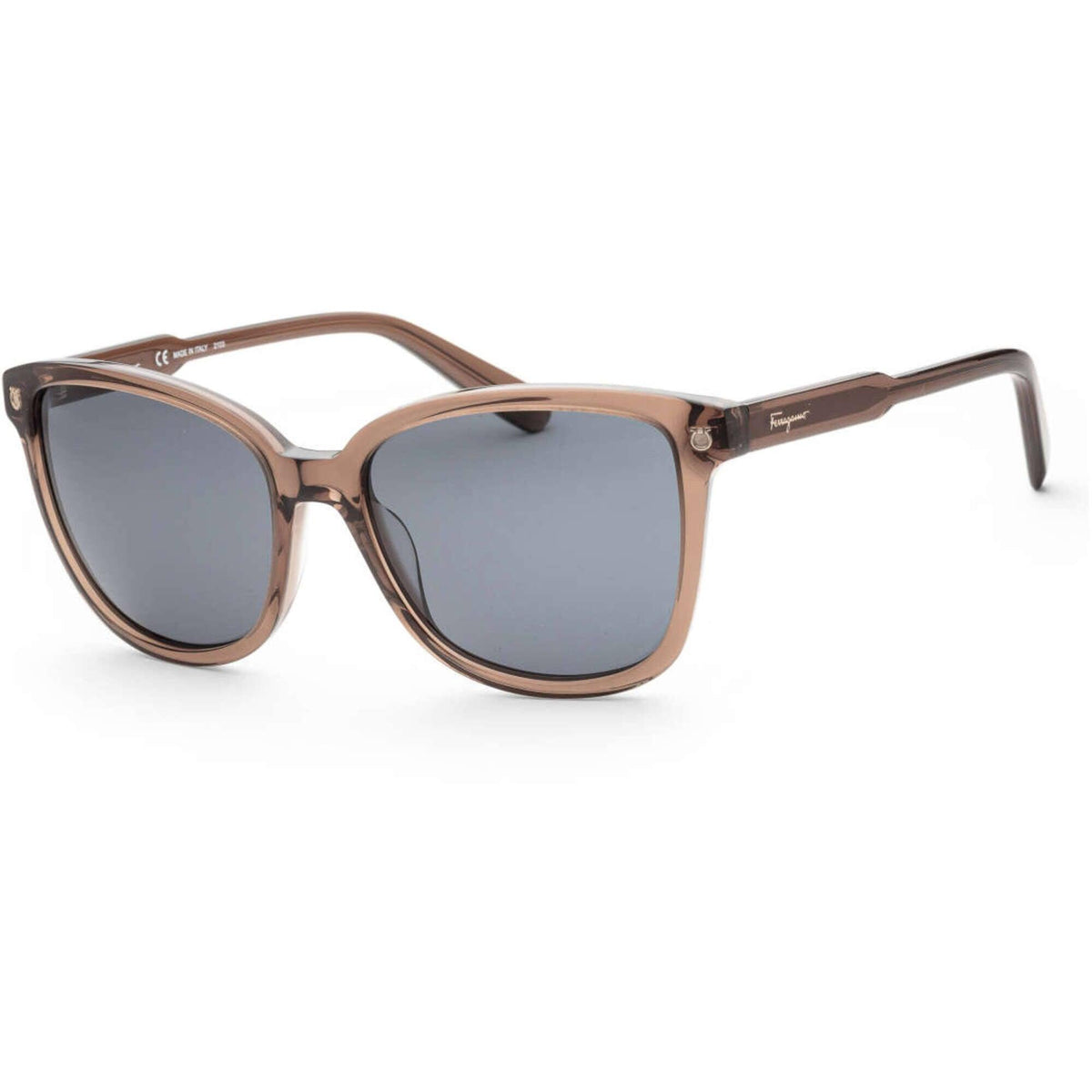 NWT Salvatore Ferragamo SF964S Crystal Brown Cat Eye 54mm Sunglasses Salvatore Ferragamo Women main image 4