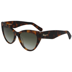 Salvatore Ferragamo Women's Sunglasses - Green Gradient Lens Cat Eye | SF930S 238