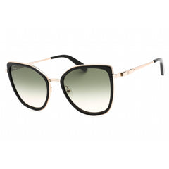 Salvatore Ferragamo Women's Sunglasses - Rose Gold/Black Cat Eye Frame | SF293S 771