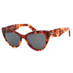 Salvatore Ferragamo Women's Sunglasses - Tortoise Frame Grey Lens | SF930S 214