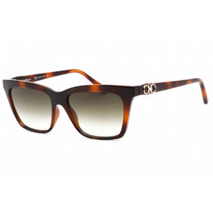 Salvatore Ferragamo Women's Sunglasses - Tortoise Rectangular Frame | SF1027S 214