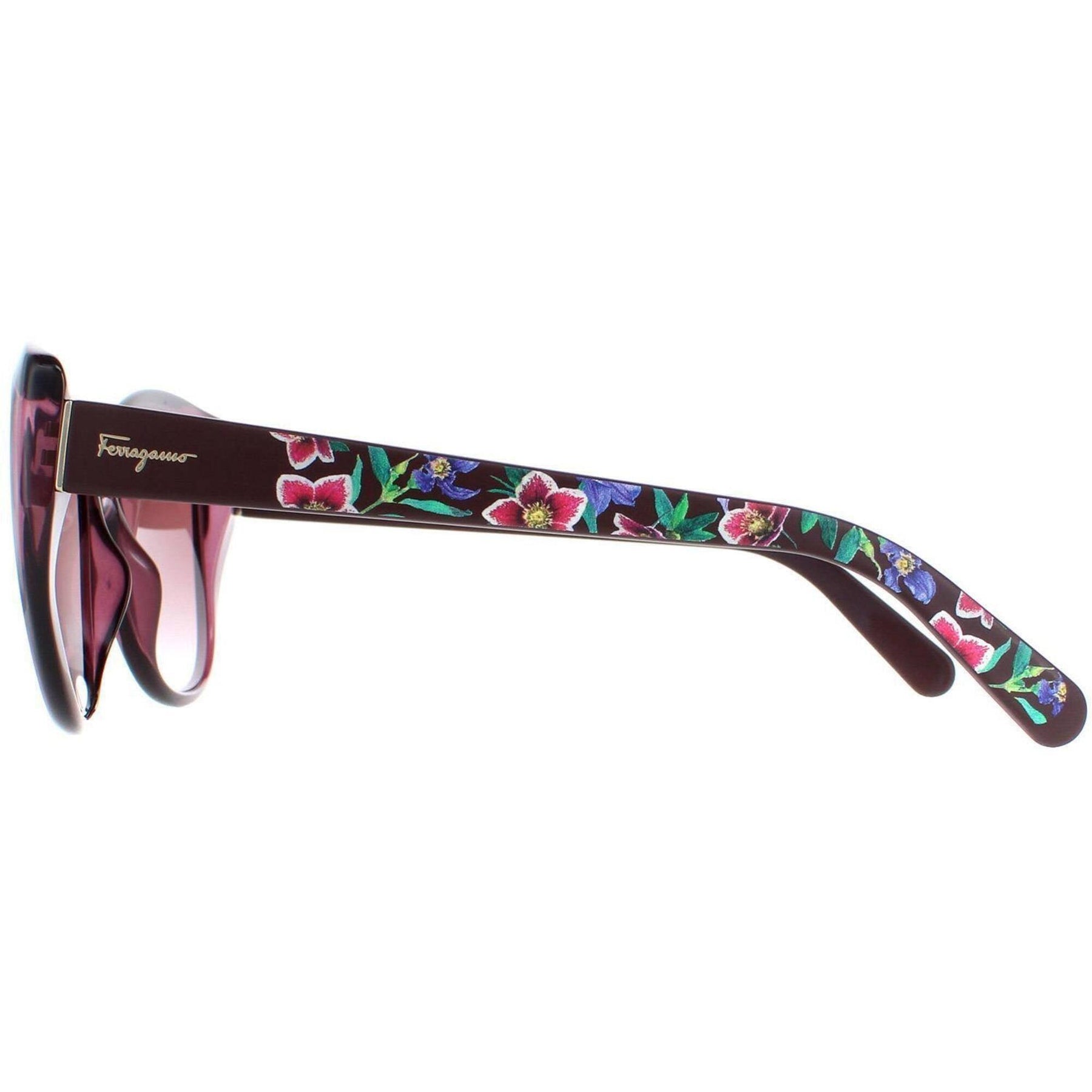 Salvatore Ferragamo Women’s Wine Rimless Sunglasses Salvatore Ferragamo SF304S 745 Sunglasses Women main image 3