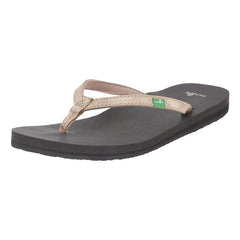 Sanuk Women's Sandals - Yoga Joy Metallic Champagne | SWS10002-CHMP