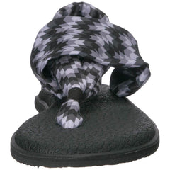 Sanuk Women's Sandals - Yoga Sling 2 Prints Black Chevron | 1100694-BCVR