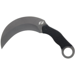 Schrade Fixed Knife - Boneyard Karambit Steel Blade Black Rubberized Handle | 1182504