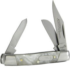 Schrade Knife - Imperial Cracked Ice Zytel Handle Large Stockman Pocket | SCIMP14L