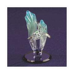 Sea Turtle Glass Figurine