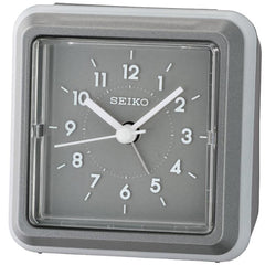 Seiko Alarm Tabletop Clock - Ena Quartz Grey | QHE182NLH