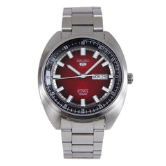 Seiko Bracelet Watch - 5 Sports Turtle Automatic Black & Red Gradation Dial | SRPB17K1
