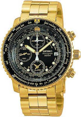Seiko Flight Computer Alarm Chronograph SNA414