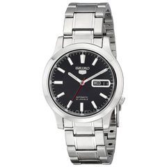 Seiko Men's Automatic Watch - Seiko 5 Day-Date Stainless Steel Bracelet | SNK795K1