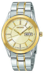 Seiko Men's Day Date Quartz Dress Watch SGGA02