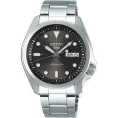 Seiko Men's Watch - 5 Sports Automatic Power Reserve Grey Dial Bracelet | SRPE51K1